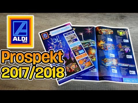 ALDI SÜD FEUERWERKS PROSPEKT 2017/2018