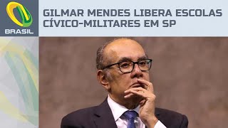 Gilmar Mendes libera implementação de escolas cívico-militares em São Paulo