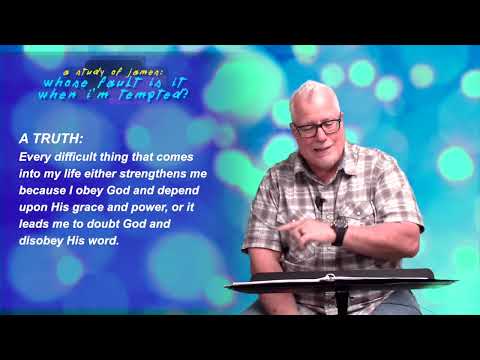 AFC in James – Whose Fault is Temptation