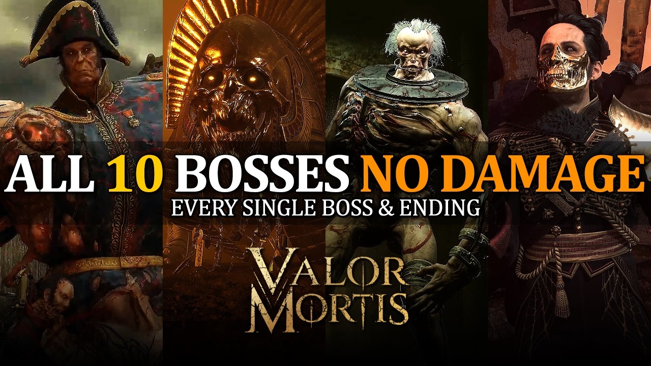 Valor Mortis - All 10 Bosses & Ending (No Damage)