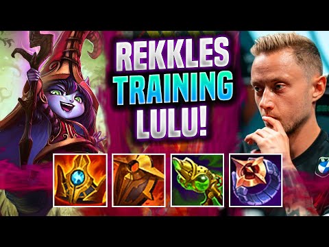 REKKLES TESTING LULU SUPPORT! - G2 Rekkles Plays Lulu SUPPORT vs Sona! | Patch 11.21