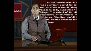 Water Requirement of Crops and Factors Affecting it