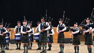 Second place for George Heriot's School Pipe Band in Intermediate Bands Competition