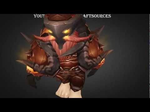 Gnome Warrior Tier 4 armor set - T4 - Warbringer Battlegear / Armor