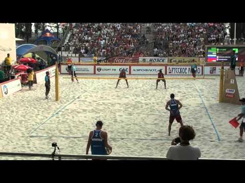 28 Beach volleyball Sochi Open 2015 Lucena-Dalhausser and Semenov-Krasilnikov