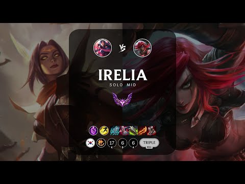 Irelia Mid vs Katarina - KR Master Patch 13.5