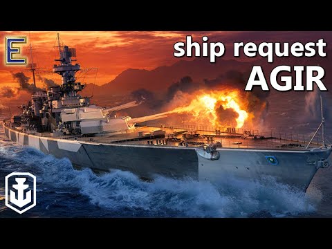 I Actually Like Battle Cruisers Now?! - Agir Ship Request (World of Warships)