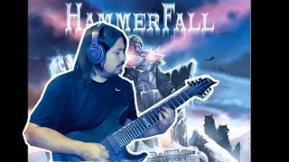 HAMMERFALL - Hammer of Justice (full guitar cover