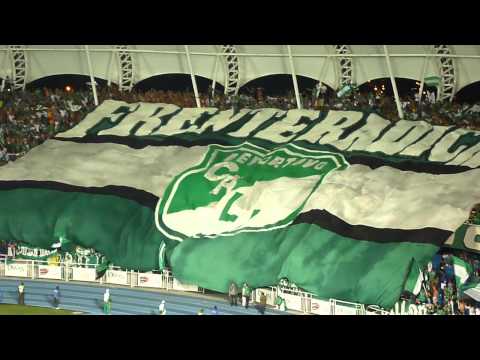 "Frente Radical / Salida del Deportivo Cali Vs Pasto / 17 Febrero 2013" Barra: Frente Radical Verdiblanco • Club: Deportivo Cali • País: Colombia