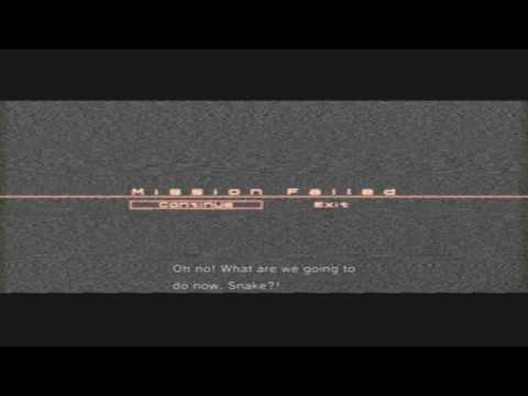 MGS4 game over jonny