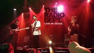 The Radio Dept. - Heaven&#39;s on Fire [live in Seoul] 2016.06.27
