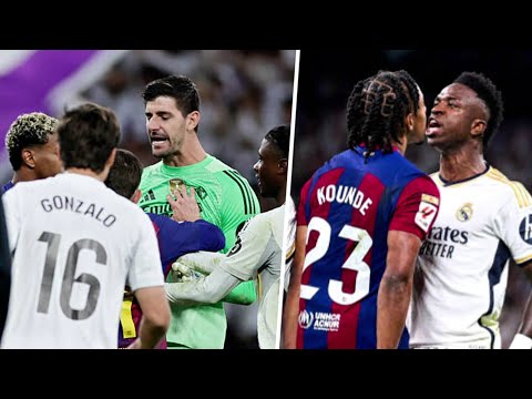When players lose control (Real madrid vs Barcelona)