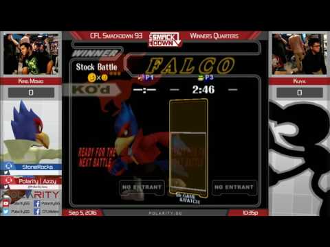 CFL Smackdown 93 Melee - King Momo (Falco) vs Kuya (GnW) - Winners Quarters
