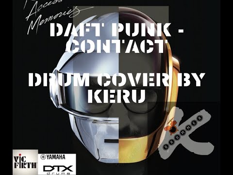 Daft pank  - Contact - Drum cover by Keu