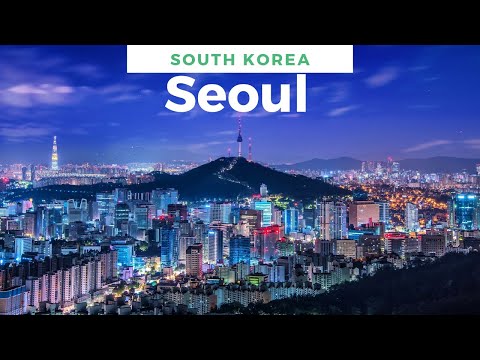 Seoul from Drone and Lofi Hip Hop Mix & Chillhop • Chill beat mix to study and relax