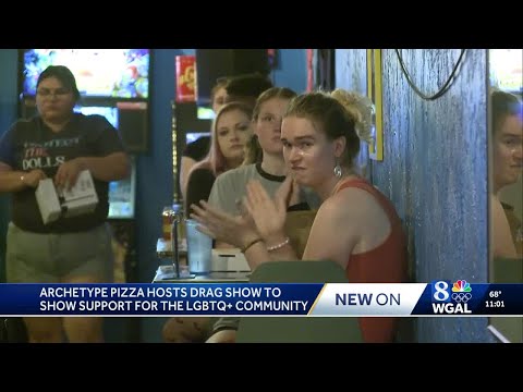 Archetype Pizza in downtown York hosted its weekly drag event to raise funds for members of the L...