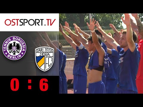 Kantersieg mit Traumtor: Tennis Borussia Berlin  - FC Carl Zeiss Jena 0:6 | Regionalliga Nordost