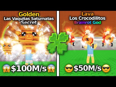 I Got Every New Lava Brainrot with Infinity Luck 😱