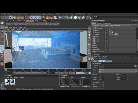 comment appliquer texture vray