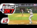 Major League Baseball 2k7 ps2 Gameplay