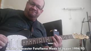 Video thumbnail for Review - Fender Telecaster Fotoflame MIJ 1994/1995 by captainkarma