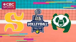 Download lagu U Sports Women's Volleyball Championship: Sherbrooke Vert et Or (2) vs. Alberta Pandas (1) - Gold mp3