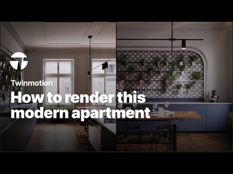 Making-of tutorial of a modern apartment | Twinmotion Tutorial