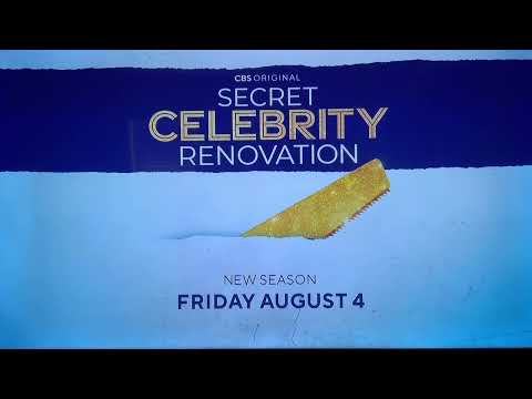 “ Secret Celebrity Renovation “ 2023 season FIRST TV PROMO, premiers Friday August 4 on CBS