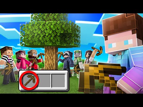 7 YOUTUBER TEILEN SICH 1 INVENTAR IN MINECRAFT