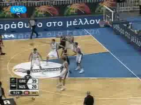Greece vs. New Zealand Basketball @ Preolympics Athens 2008