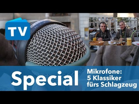 Mikrofone: Die 5 Klassiker fürs Schlagzeug