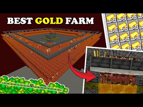 Best Minecraft Gold XP Farm Tutorial | 1700/hour | Nerf Proof | Java 1.21.8+