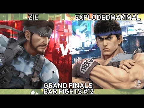 Zie (Snake) vs. ExplodedMammaL (Ryu) - Bar Fights #12 - Grand Finals