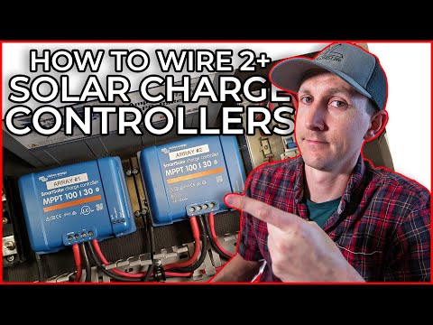 How to Wire Multiple Solar Charge Controllers into a DIY Camper Electrical System