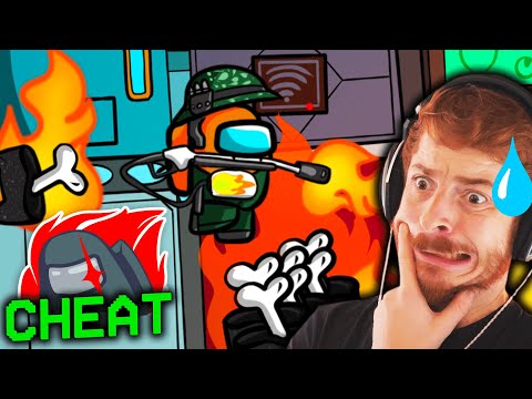 J'AI TRICHÉ (pour rire) SUR AMONG US 🔥