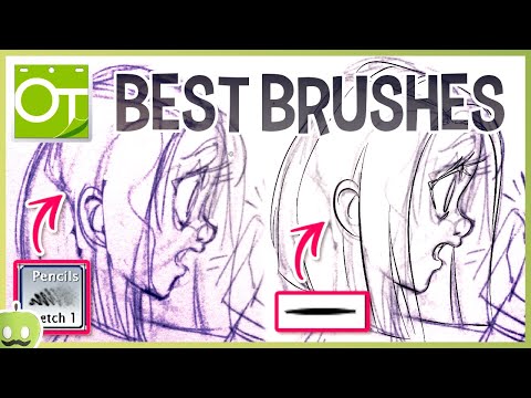 My TOP BRUSHES in Opentoonz 1.4