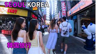 78] [4K] Seoul Korea Travel:  Myeongdong WALK: Seoul Korea Walking Tour #Shopping #Myeongdong #Walk