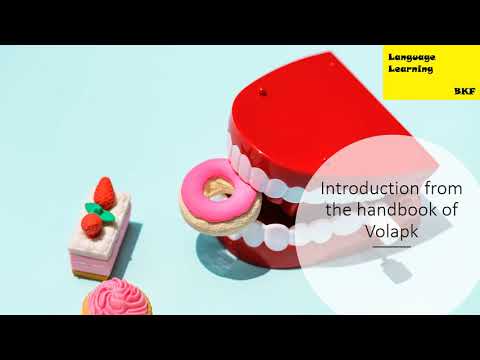 Introduction from the Hand-Book of Volapük