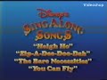 1988 Disney Sing Along Songs Promo Short Reversed