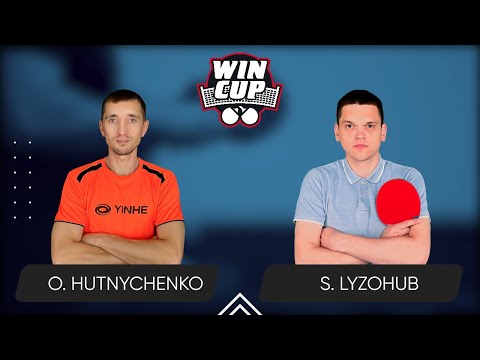 19:15 Oleksii Hutnychenko - Serhii Lyzohub West 4 WIN CUP 10.08.2024 | TableTennis WINCUP