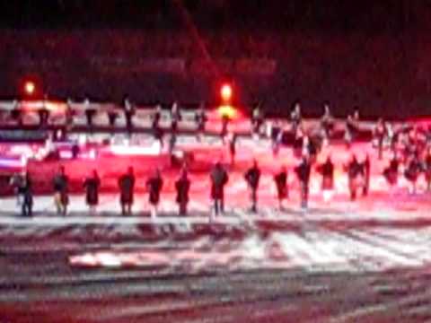 New Ross Pipe Band. Darren Byrne sings. Interceltique Lorient 2009