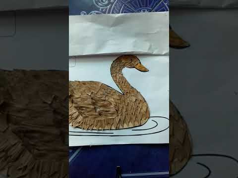 8800 Koleksi Cara Membuat Kolase Hewan Dari Daun Kering Gratis Terbaru