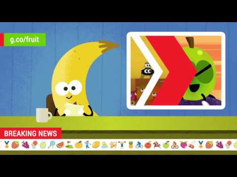2016 Doodle Fruit Games: Grape Showjumping Newscast