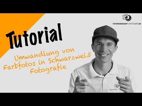 Tutorial: Schwarzweiß Fotografie - Umwandlung und Bearbeitung von Farbfotos in Schwarzweiß