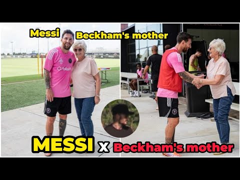 David Beckham's REACTION when his mom meets Lionel Messi for the First Time