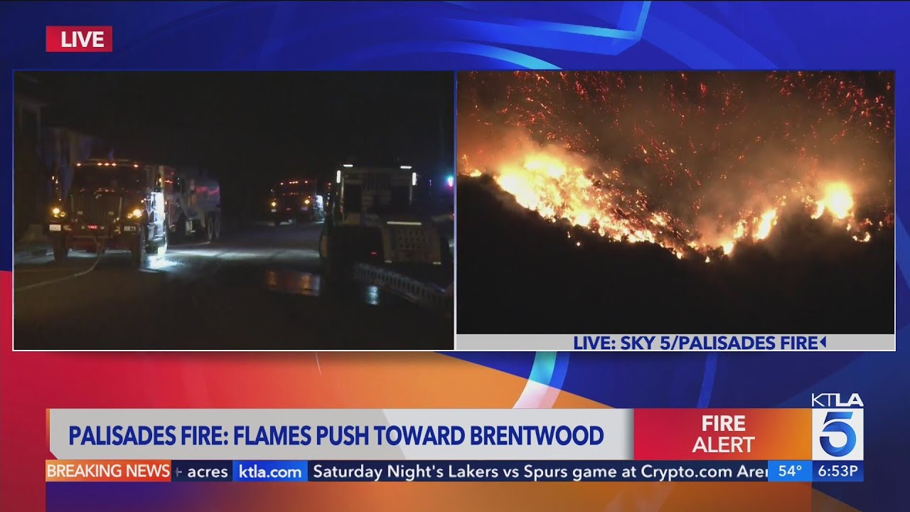 KTLA Team Coverage - Palisades, Eaton Fires threaten communities in SoCal