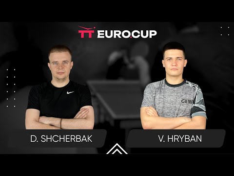 11:35 Denys Shcherbak - Vadym Hryban 23.06.2024 TT Euro.Cup UkraineElite. TABLE 3