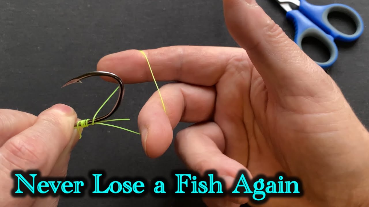 How to Tie a Snell Knot | One of the Strongest Fishing Knots
