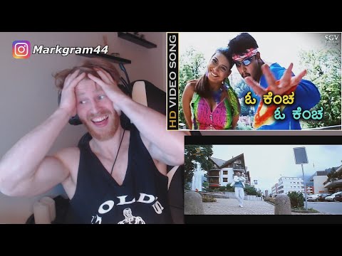O Kencha O Kencha - Kalasipalya - HD Video Song - Darshan Thoogudeep (REACTION By Foreigner)