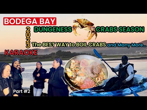 TEMPORADA DE CARANGUEJOS DUNGENESS 2023|KARAOKE🎤 A MELHOR MANEIRA DE FERVER CARANGUEJOS no BODEGA BAY 11-11 Parte #2 #caranguejos